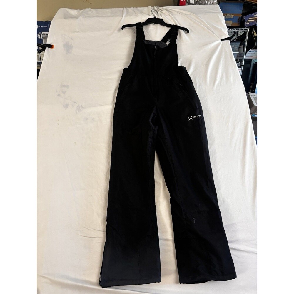 Arctix Womens Small Petite Ski Bib Pants Insulated Snowboard Black Winter